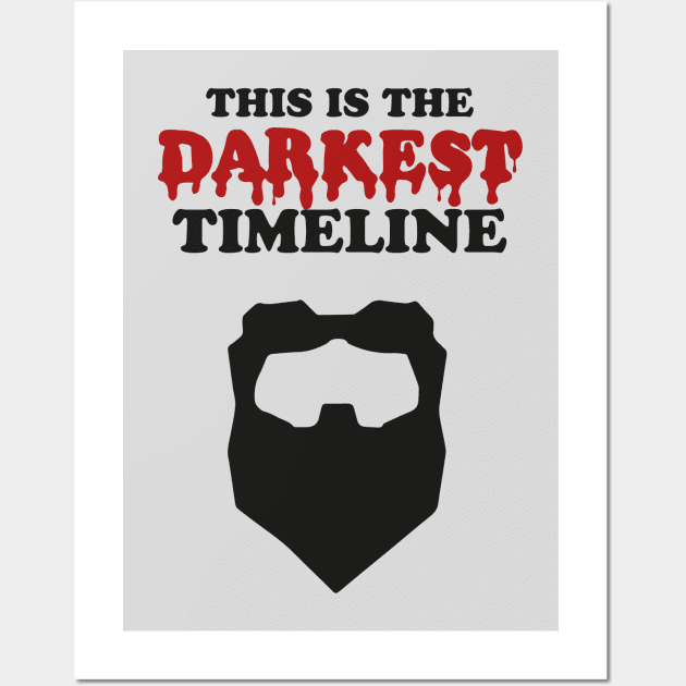 The Darkest Timeline Wall Art by RetroFreak